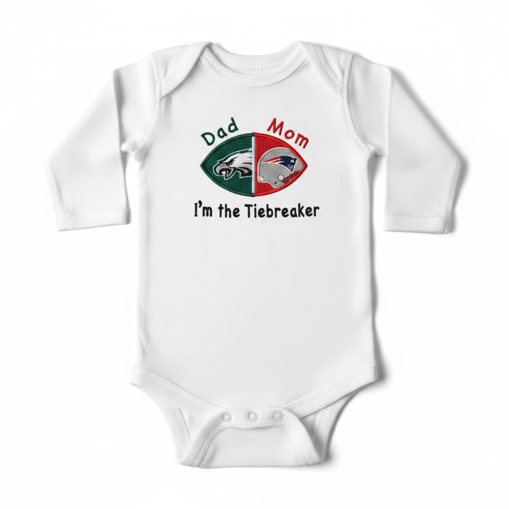 House divided baby onesie product photo